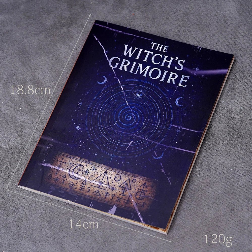77 Pages Witchcraft Grimoire - TarotCats Co.