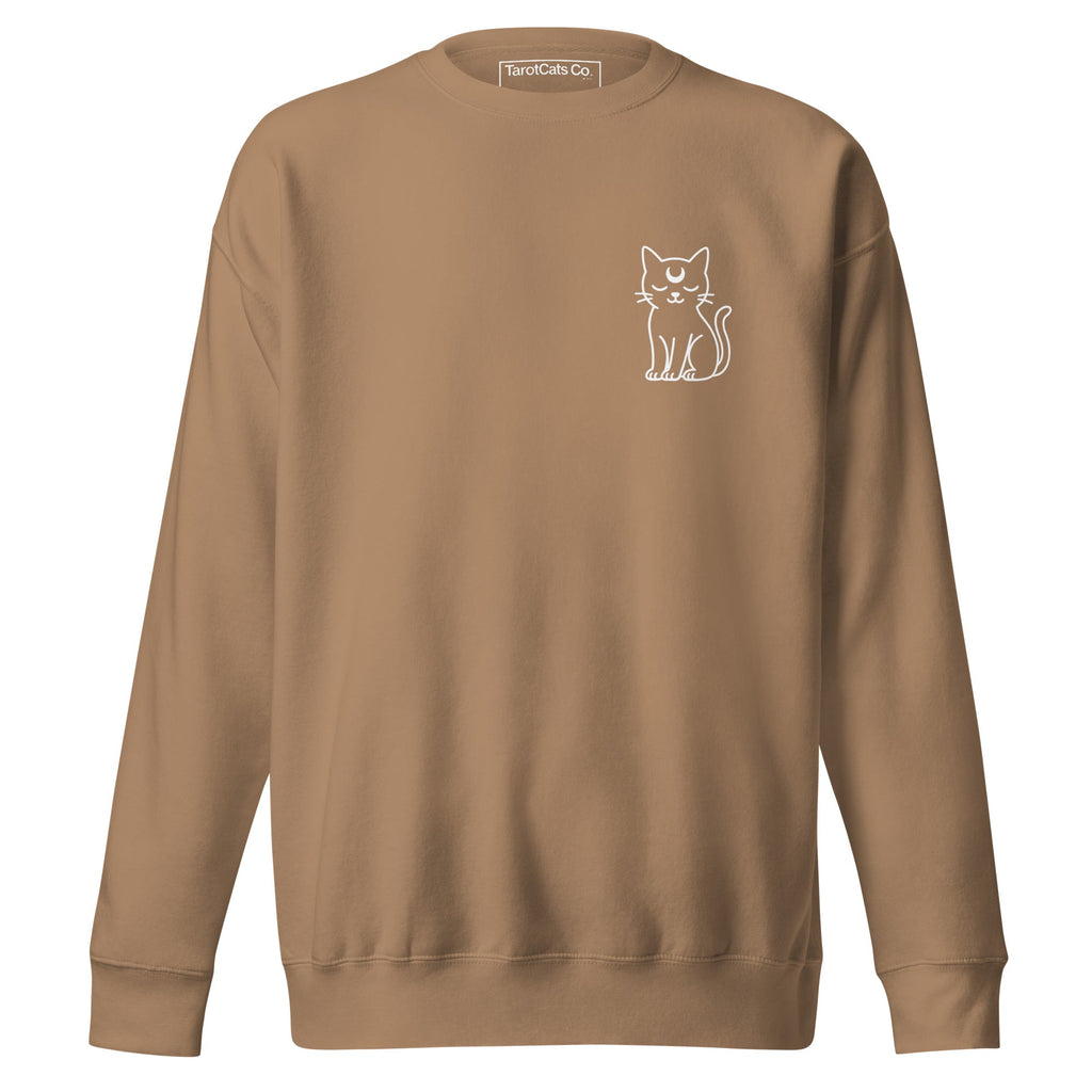 As Above So Below Unisex Premium Sweatshirt With Soft Fleece Interior For Everyday Comfort - TarotCats Co.