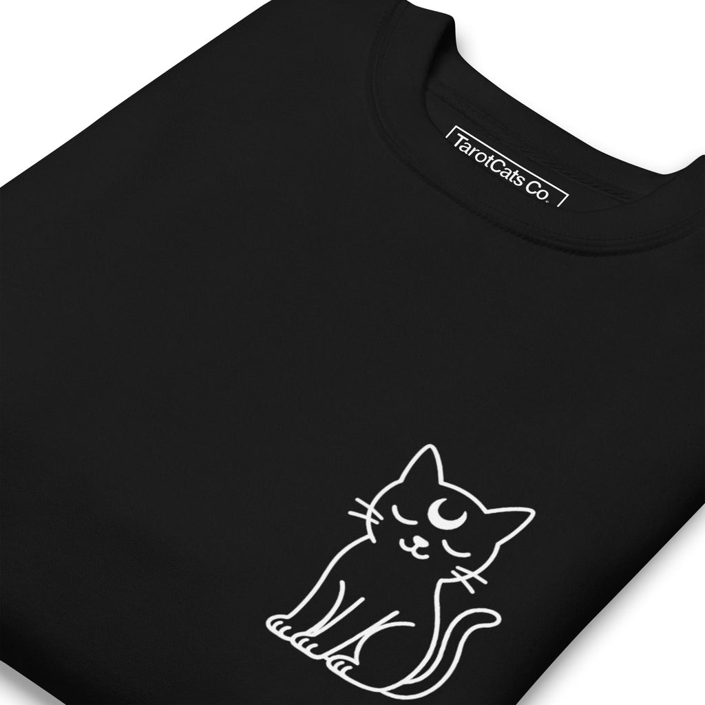 As Above So Below Unisex Premium Sweatshirt With Soft Fleece Interior For Everyday Comfort - TarotCats Co.