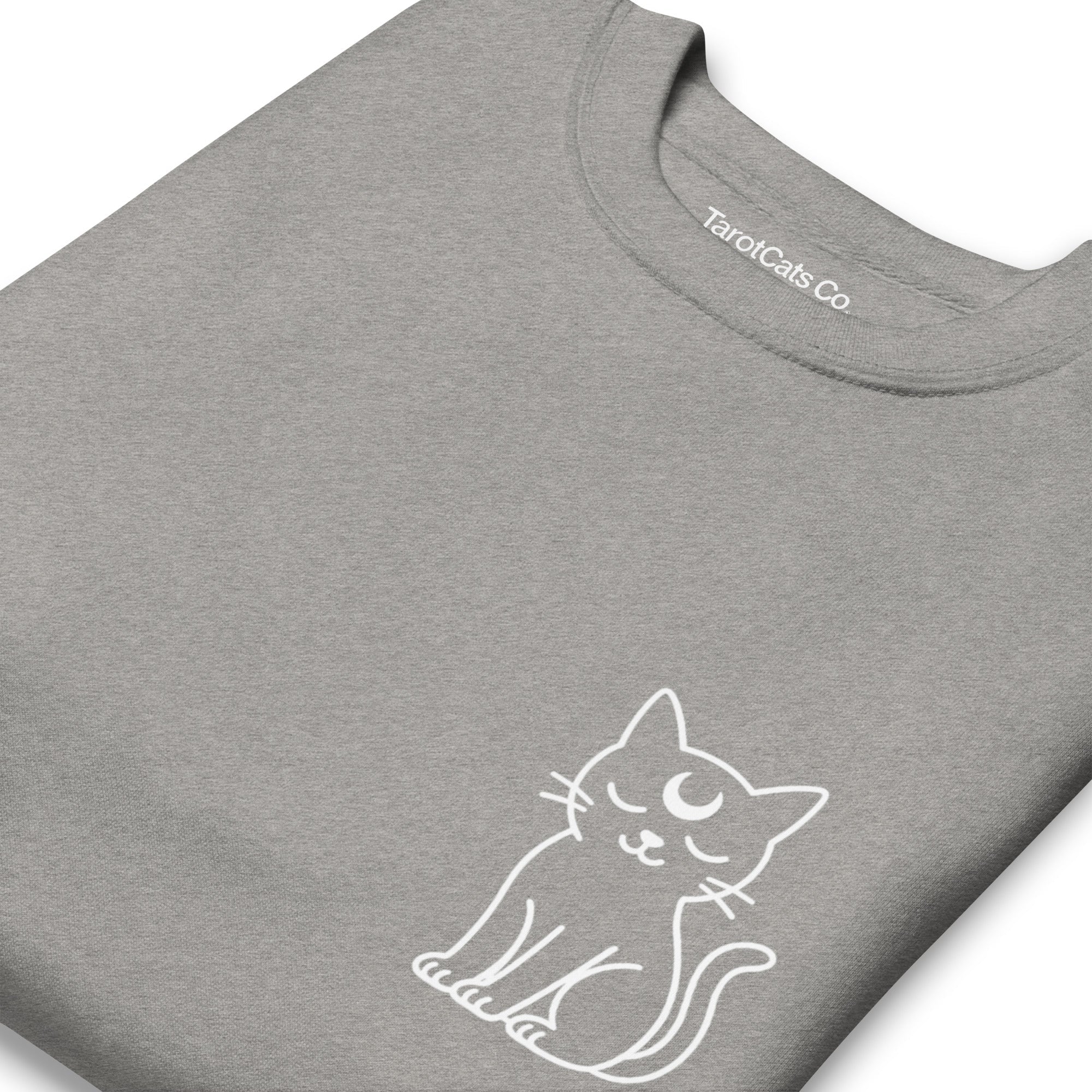 As Above So Below Unisex Premium Sweatshirt With Soft Fleece Interior For Everyday Comfort - TarotCats Co.