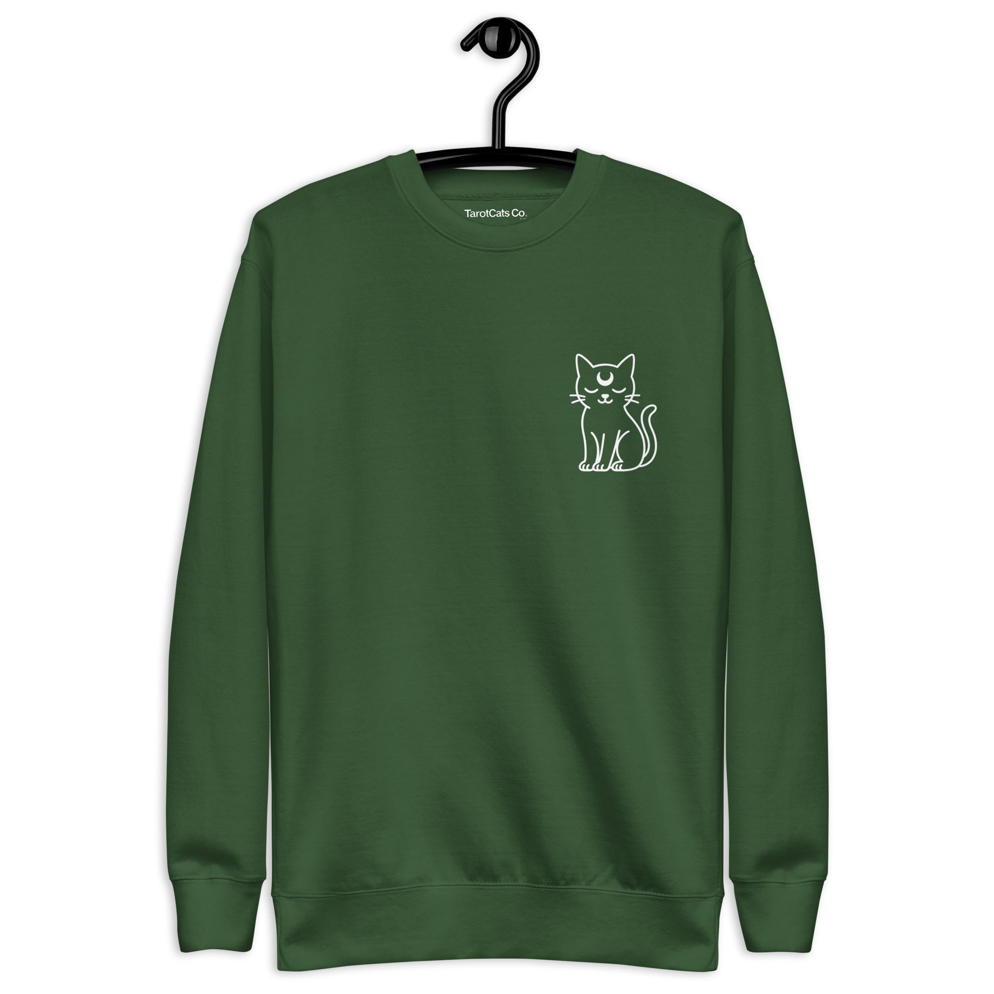 As Above So Below Unisex Premium Sweatshirt With Soft Fleece Interior For Everyday Comfort - TarotCats Co.
