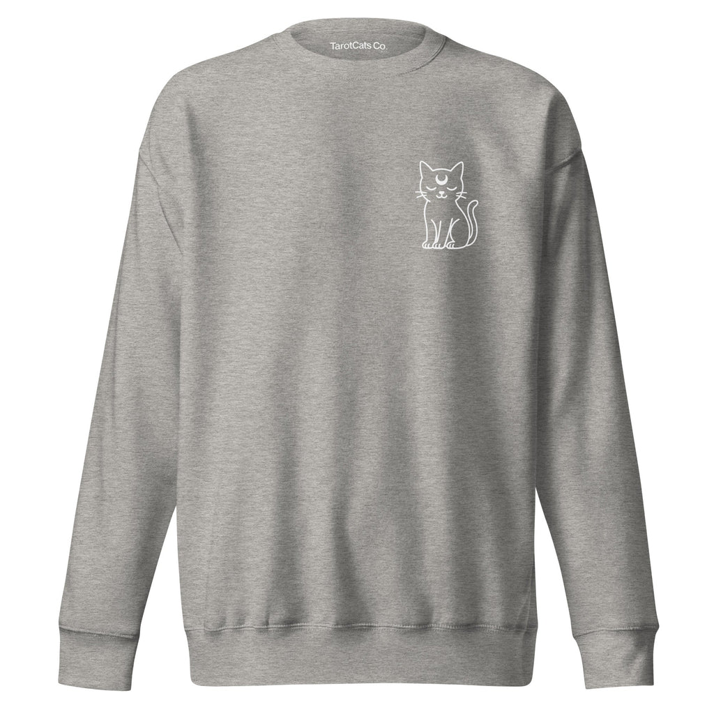 As Above So Below Unisex Premium Sweatshirt With Soft Fleece Interior For Everyday Comfort - TarotCats Co.