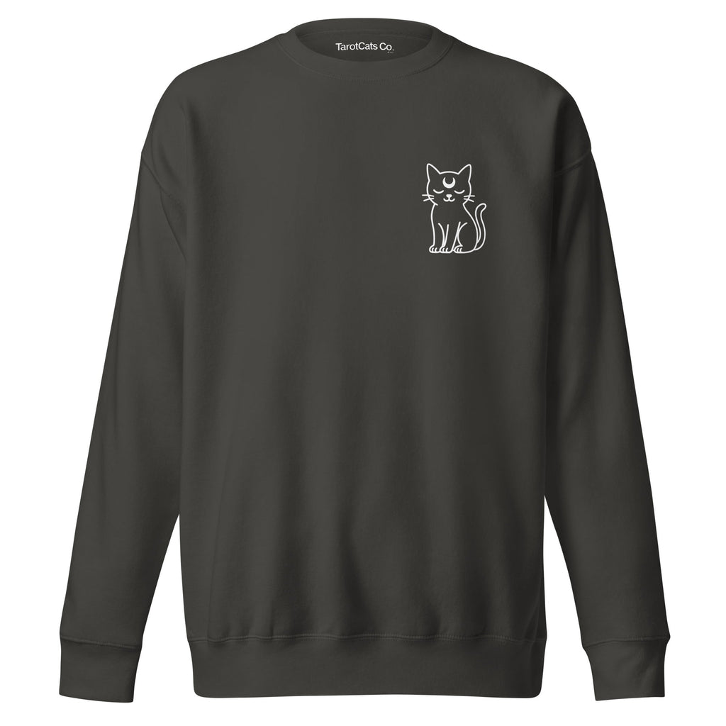 As Above So Below Unisex Premium Sweatshirt With Soft Fleece Interior For Everyday Comfort - TarotCats Co.