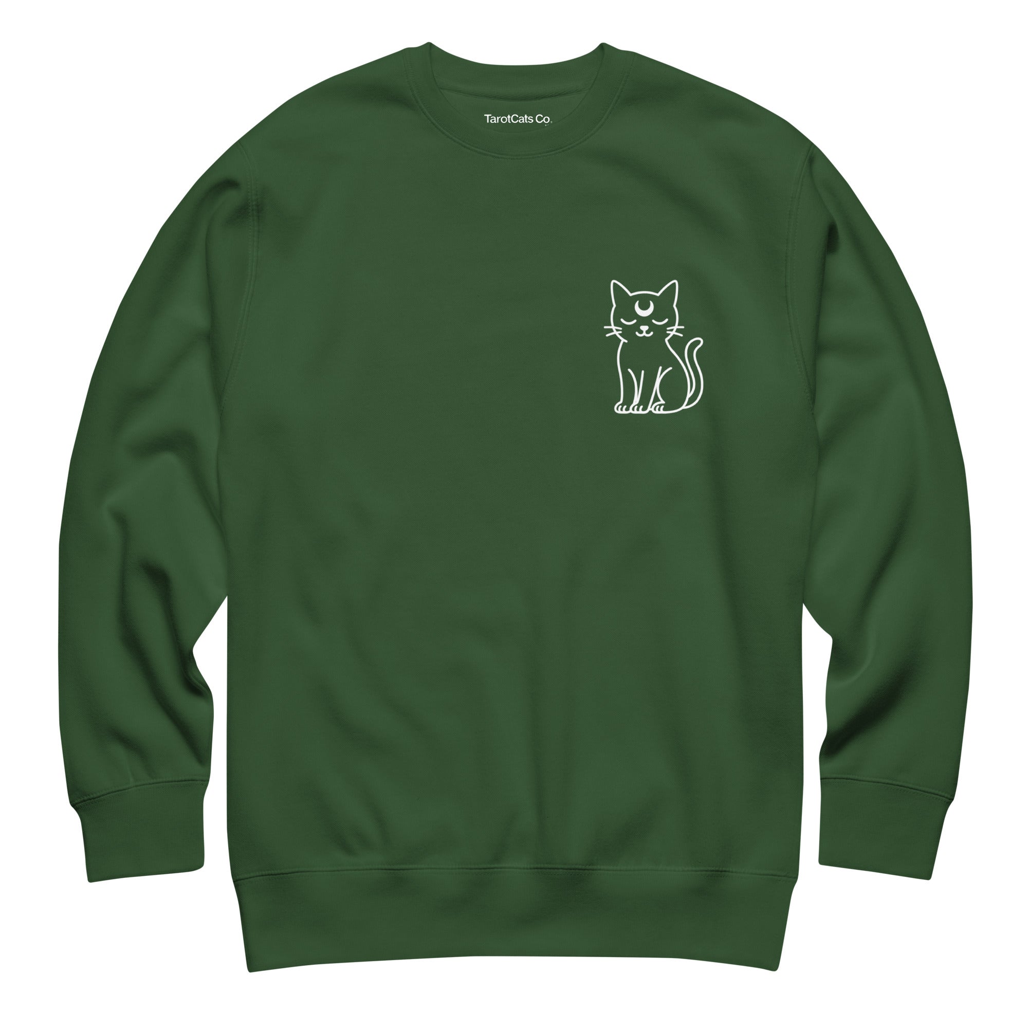 As Above So Below Unisex Premium Sweatshirt With Soft Fleece Interior For Everyday Comfort - TarotCats Co.