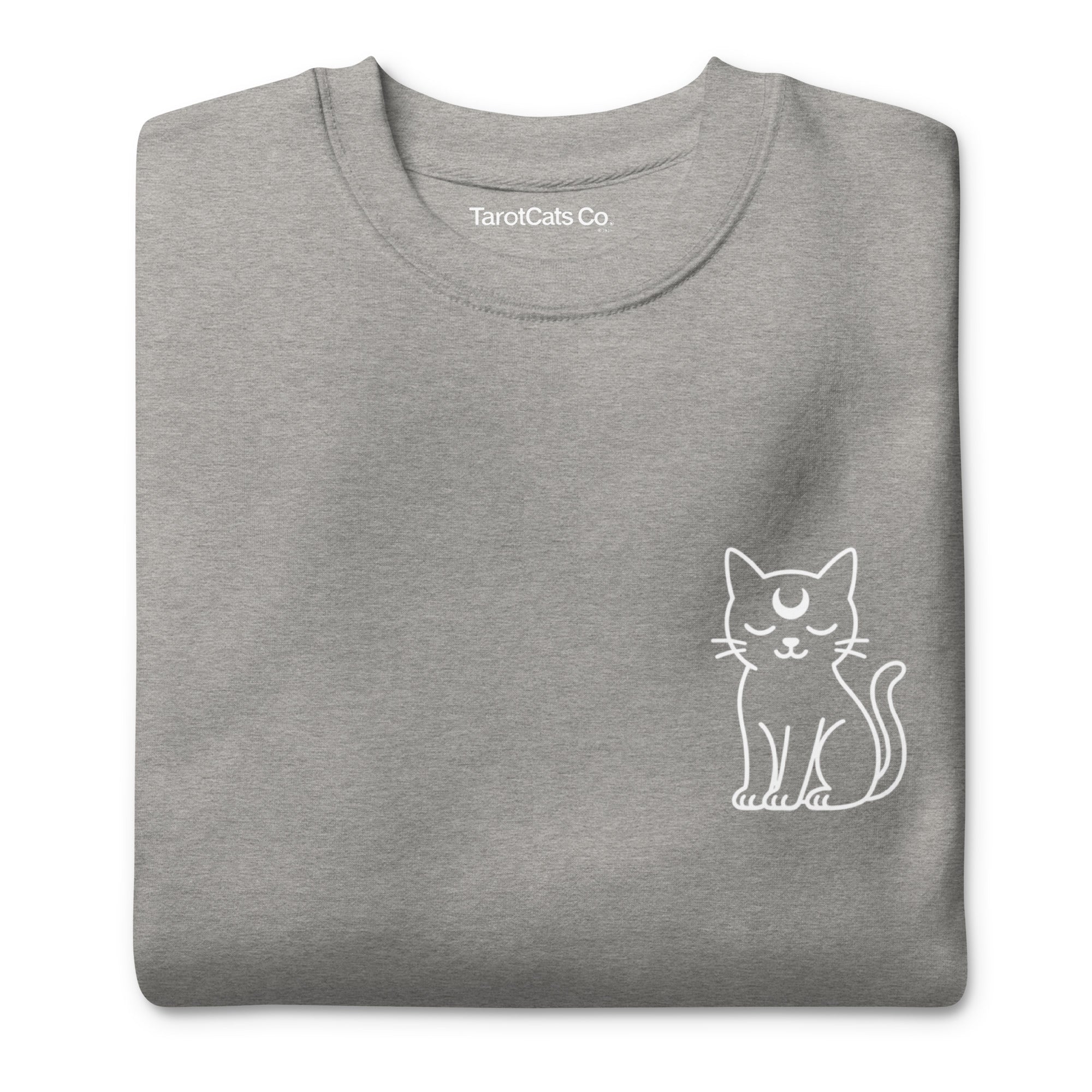 As Above So Below Unisex Premium Sweatshirt With Soft Fleece Interior For Everyday Comfort - TarotCats Co.