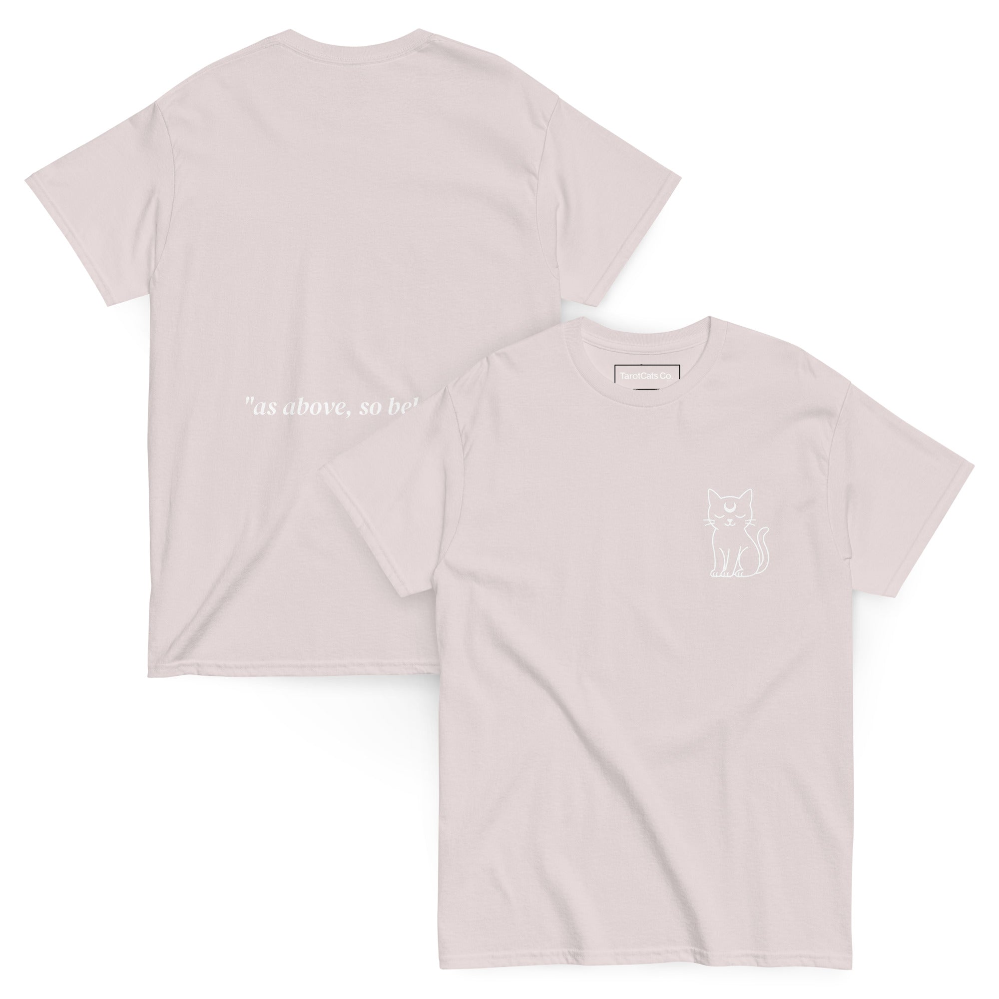 As above So below - Unisex T-shirt - TarotCats Co.