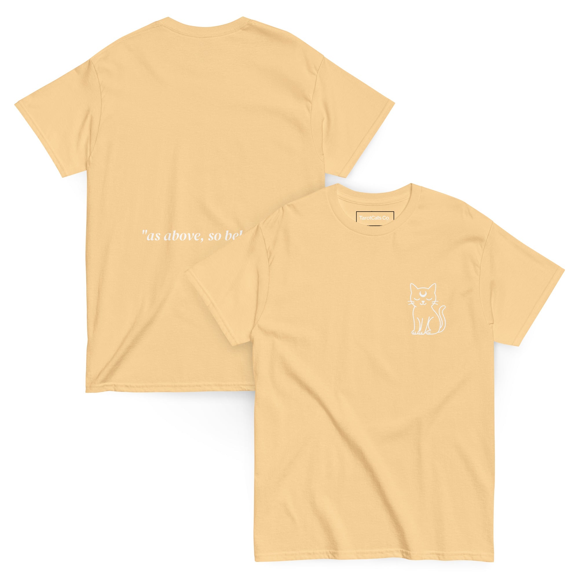 As above So below - Unisex T-shirt - TarotCats Co.