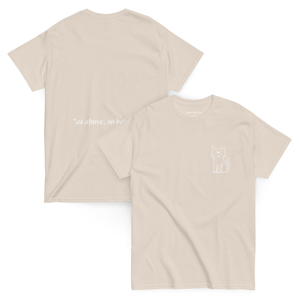 As above So below - Unisex T-shirt - TarotCats Co.