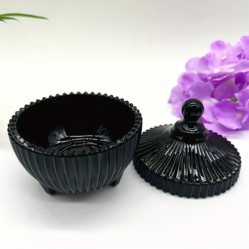 Black Candle Holder - TarotCats Co.