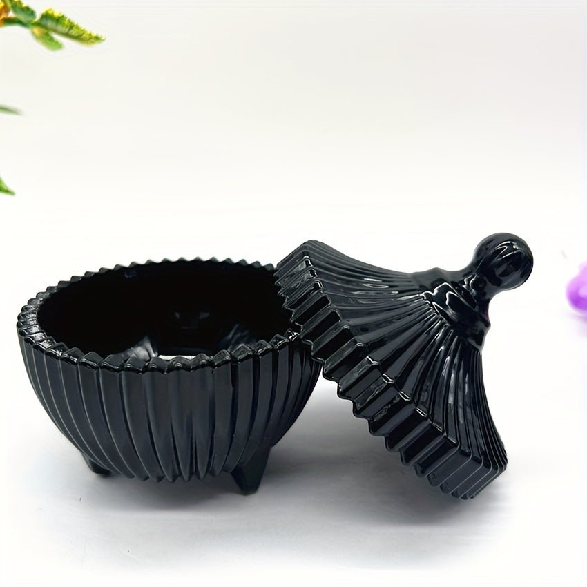 Black Candle Holder - TarotCats Co.