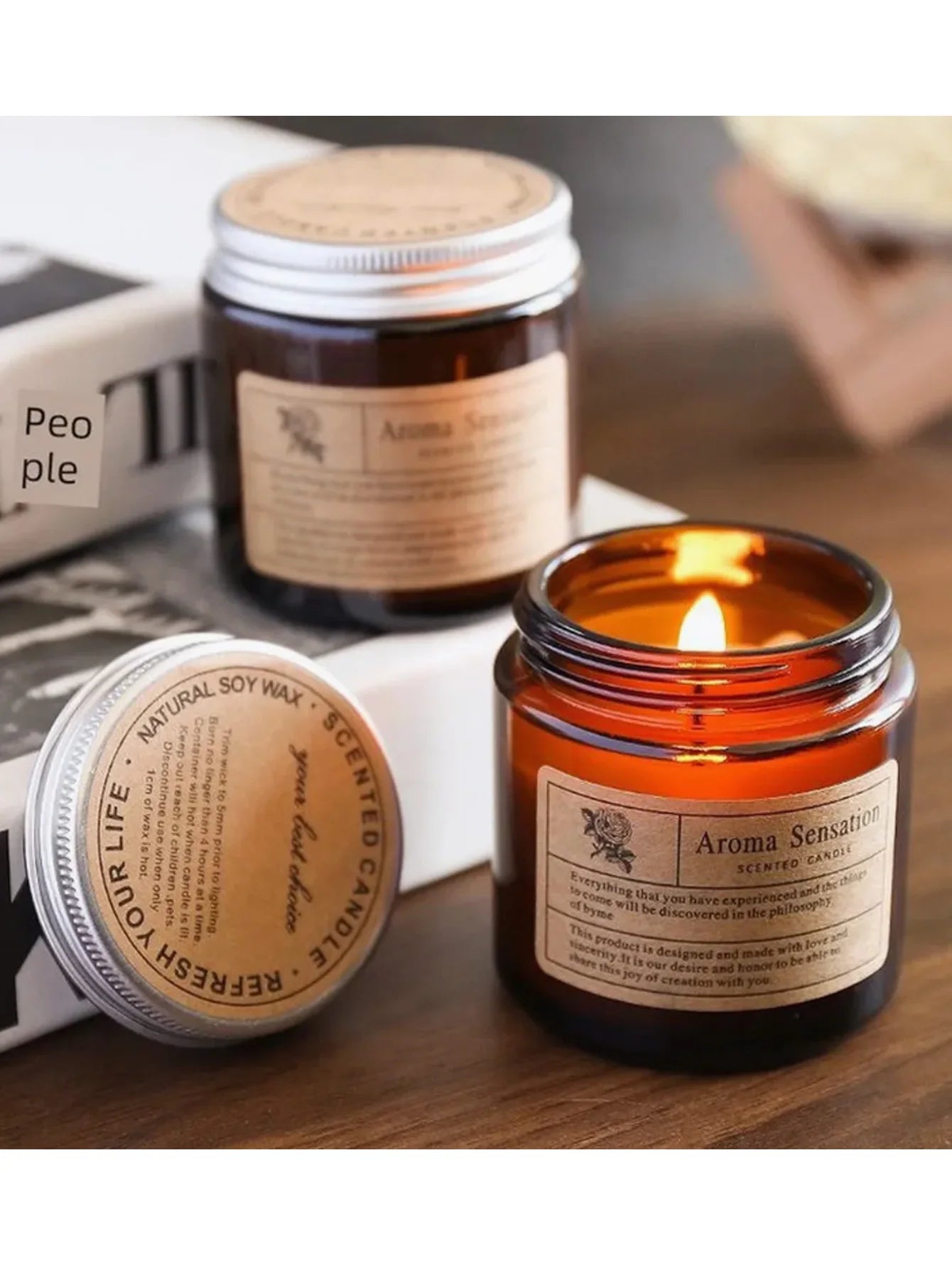 Canned candles - TarotCats Co.