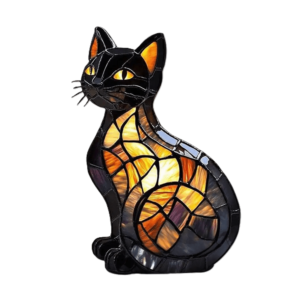 Cat Dachshund Lamp - TarotCats Co.