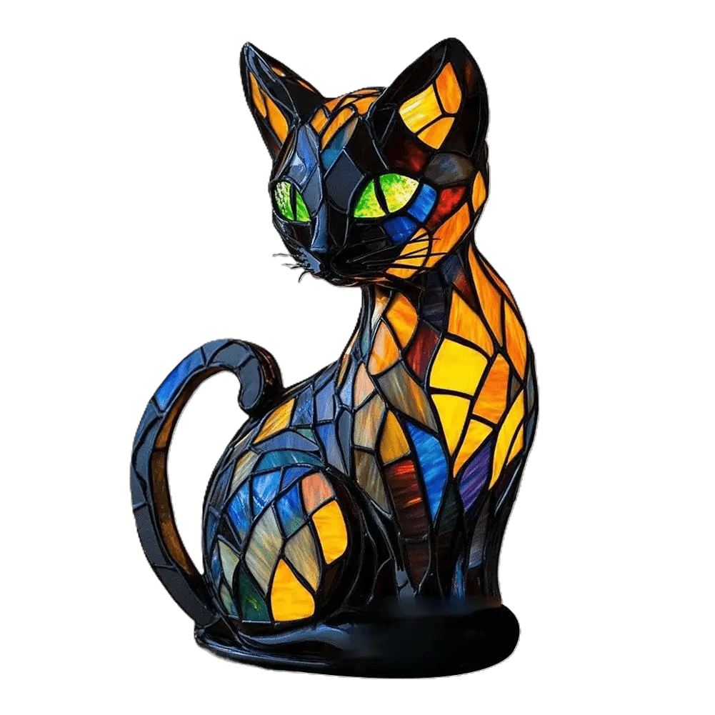 Cat Dachshund Lamp - TarotCats Co.