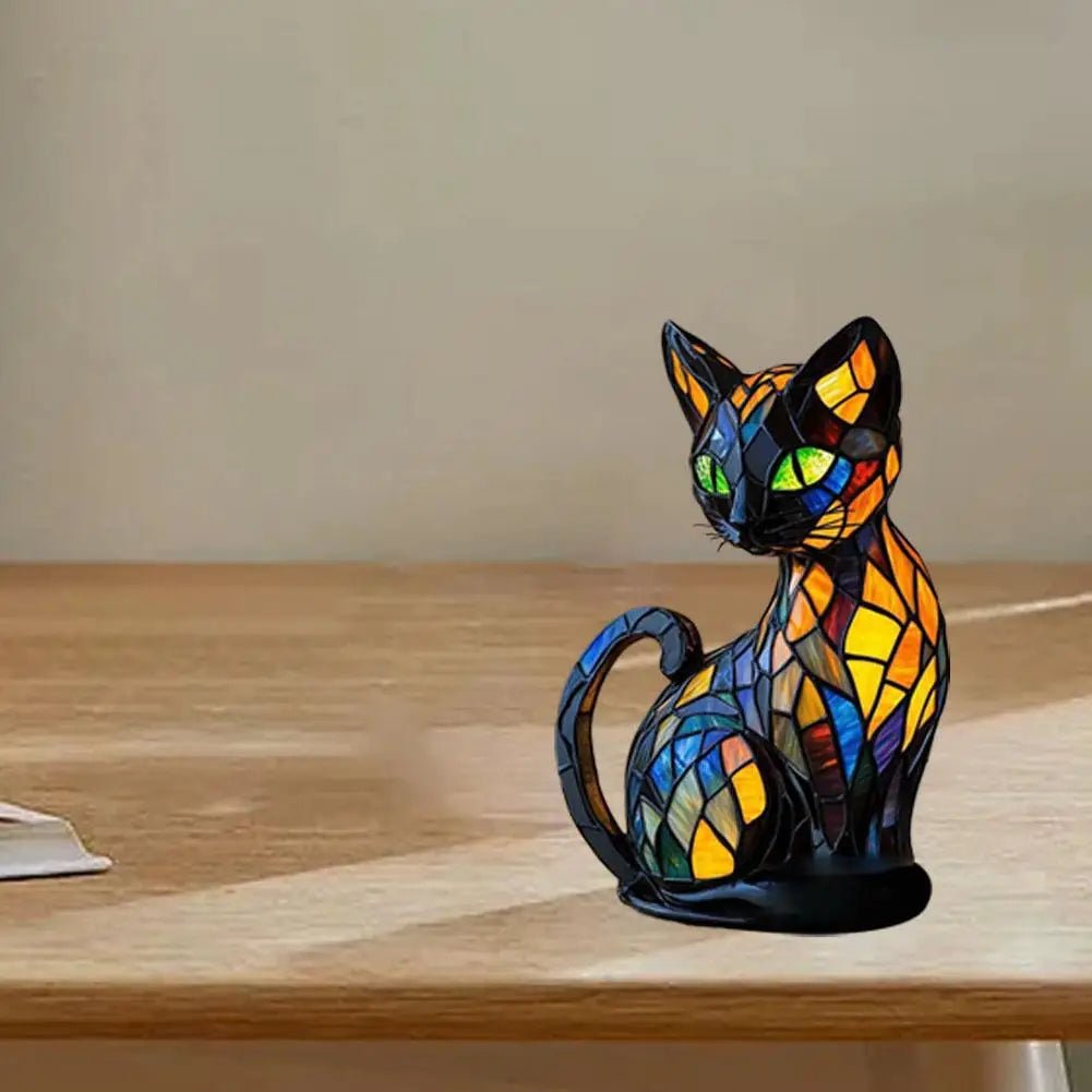 Cat Dachshund Lamp - TarotCats Co.