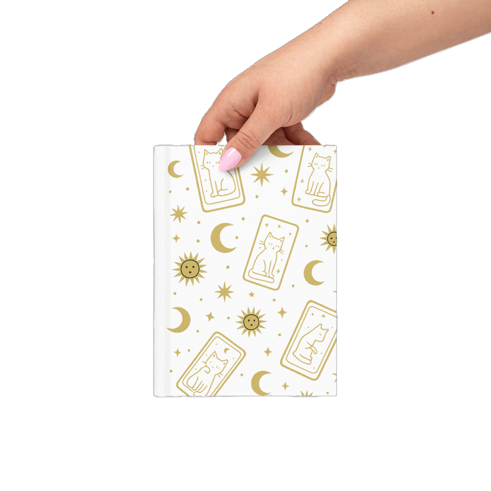 Constellation No.1 - Hardcover journal matte - TarotCats Co.