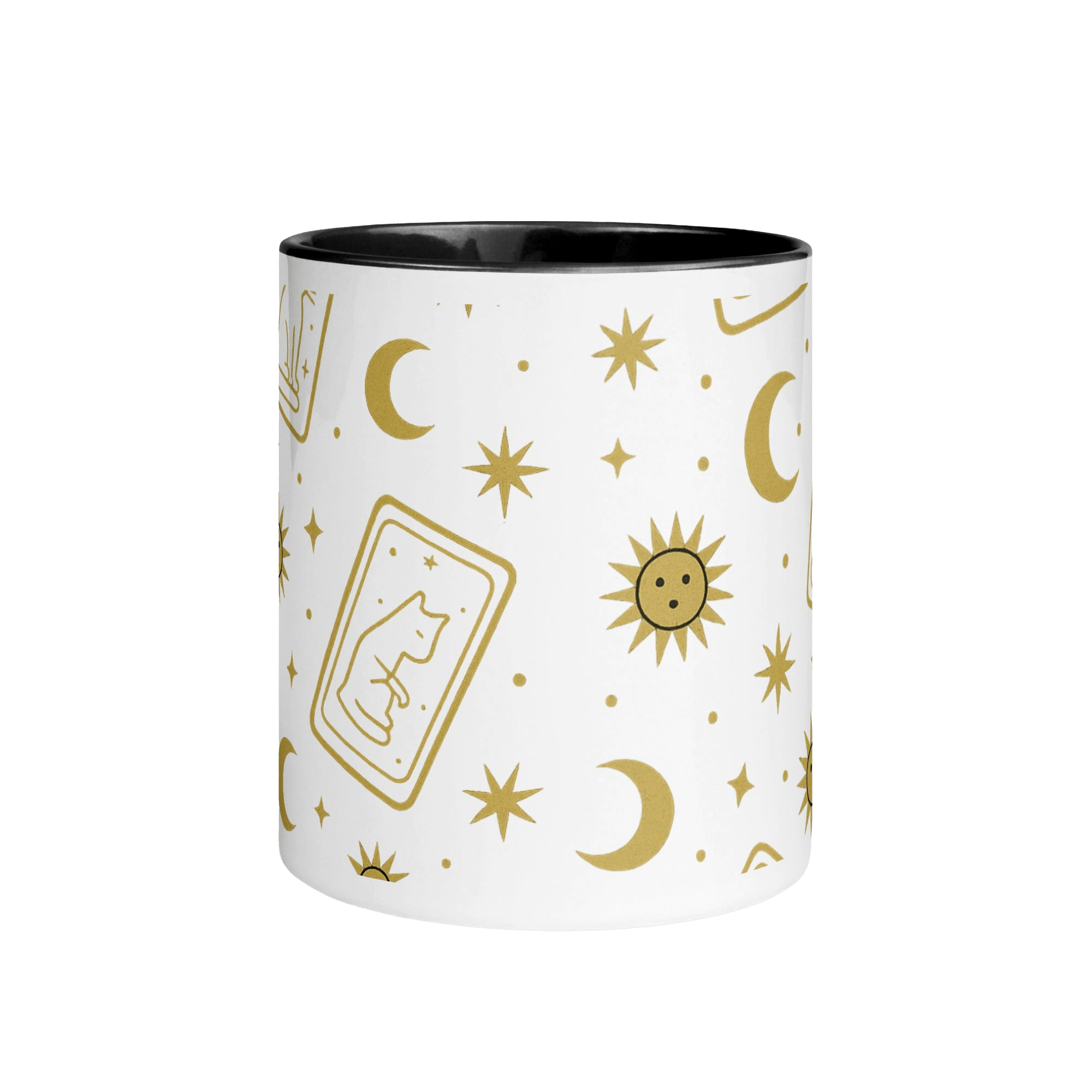 Constellationn Mug No.1 - with Color Inside - TarotCats Co.