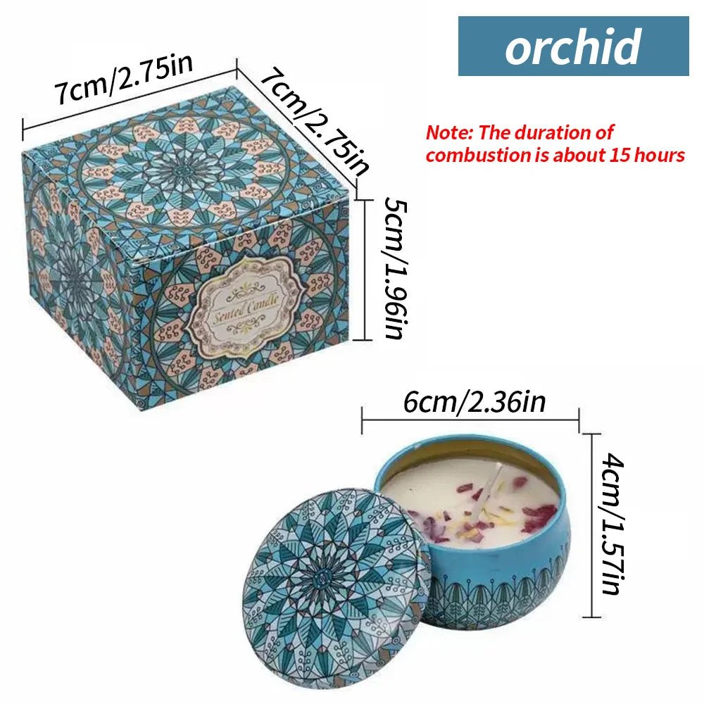 Dried Smokeless Aromatherapy Candles - TarotCats Co.