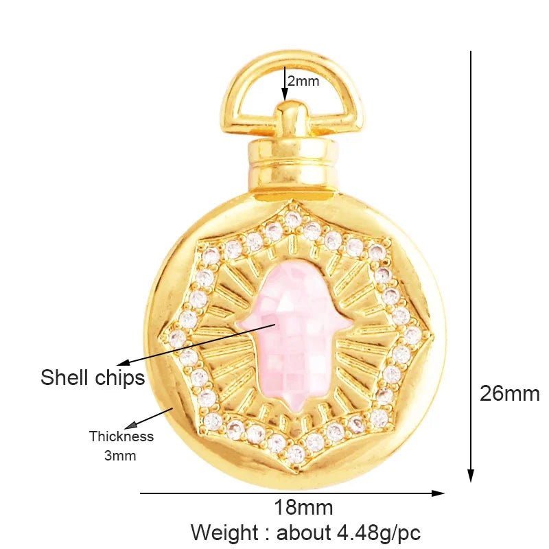 Evil Eye Hand Gold Plated - TarotCats Co.