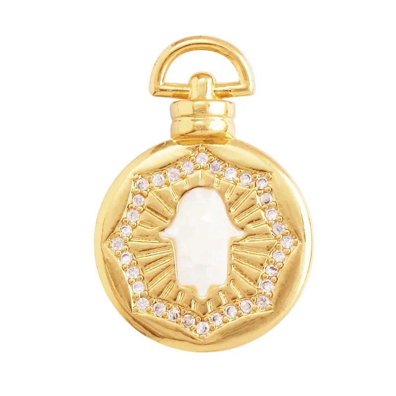 Evil Eye Hand Gold Plated - TarotCats Co.