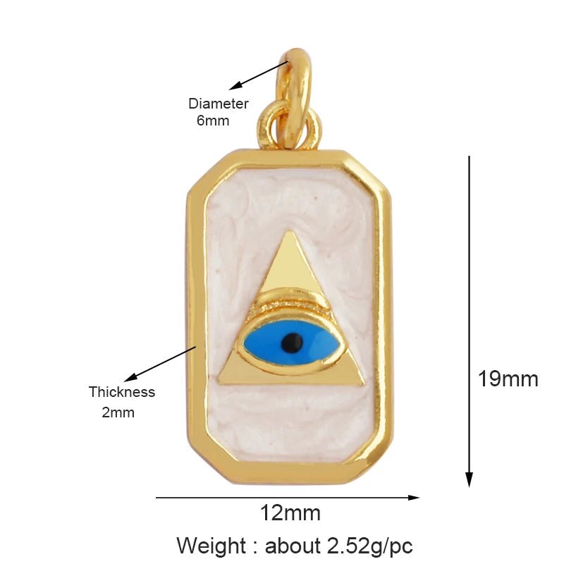 Evil Eye Hand Gold Plated - TarotCats Co.
