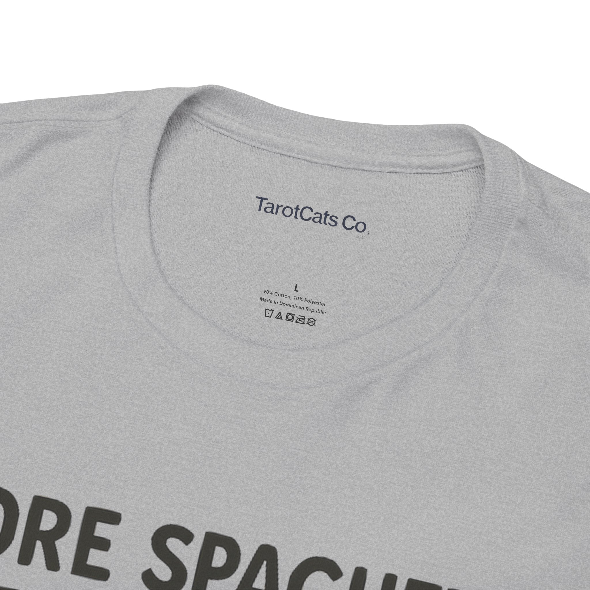 Funny Spaghetti T Shirt Unisex Tee More Spaghetti Less Upsetti Slogan 100 Percent Cotton - TarotCats Co.