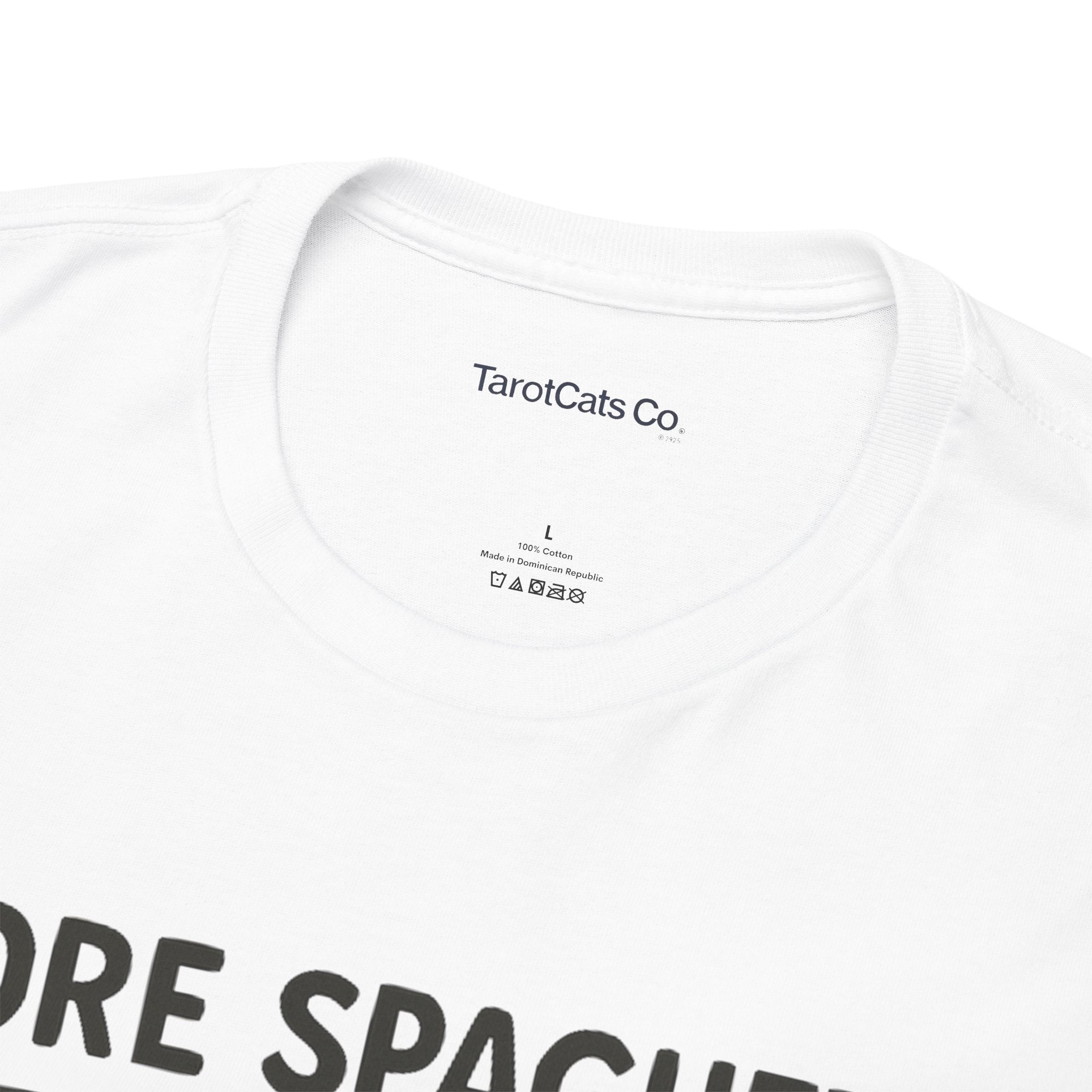 Funny Spaghetti T Shirt Unisex Tee More Spaghetti Less Upsetti Slogan 100 Percent Cotton - TarotCats Co.