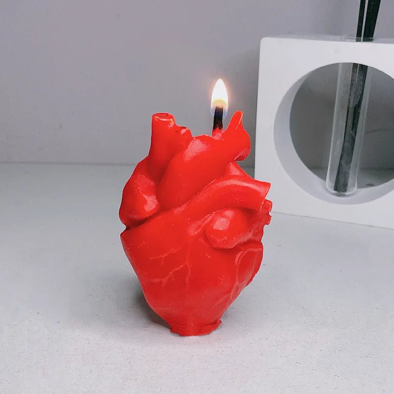 Heart Organ Scented Candle - TarotCats Co.