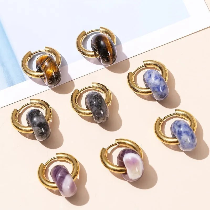 Natural Stone Quartz Agate Tiger Eye - TarotCats Co.