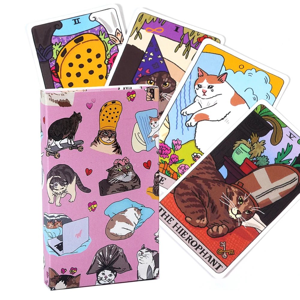 Tarot Cats Meme Limited Edition Collectible Featuring Tarot Inspired Artwork For Cat Lovers And Meme Fans - TarotCats Co.