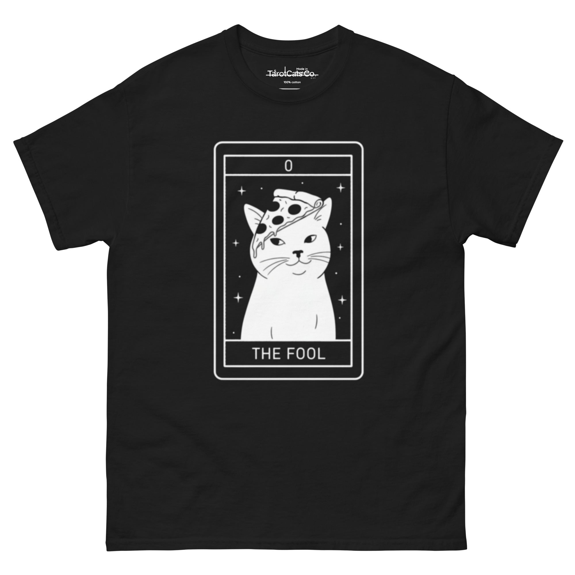 Tarot Deck Unisex T Shirt 100 Percent Cotton Casual Streetwear Tee With Classic Fit For Men And Women - TarotCats Co.