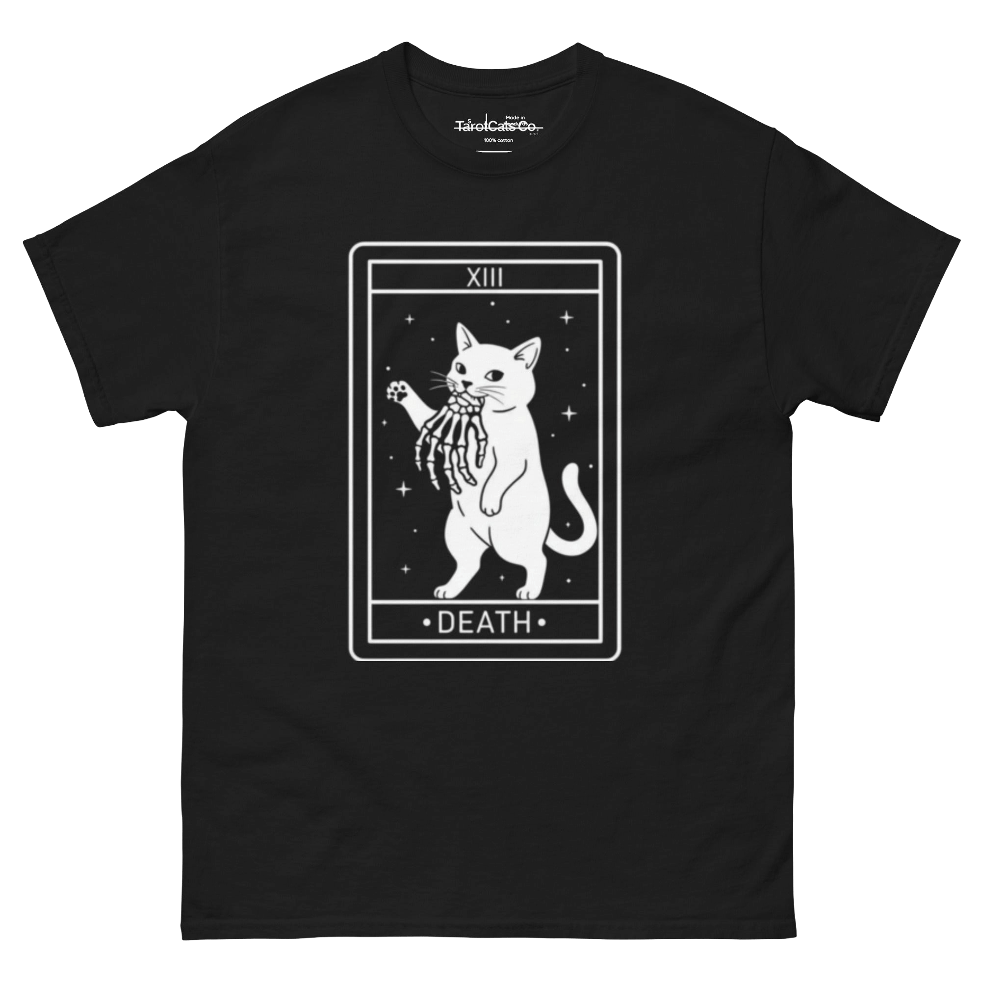 Tarot Deck XIII - Unisex T-shirt - TarotCats Co.
