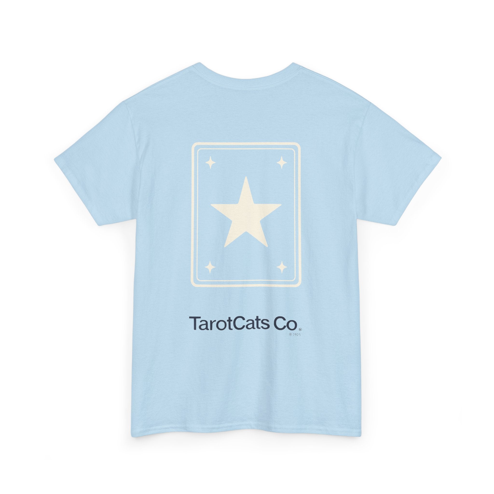 TarotCats Unisex Bohemian No 1 Heavy Cotton Tee Oeko Tex Certified Hundred Percent US Cotton - TarotCats Co.