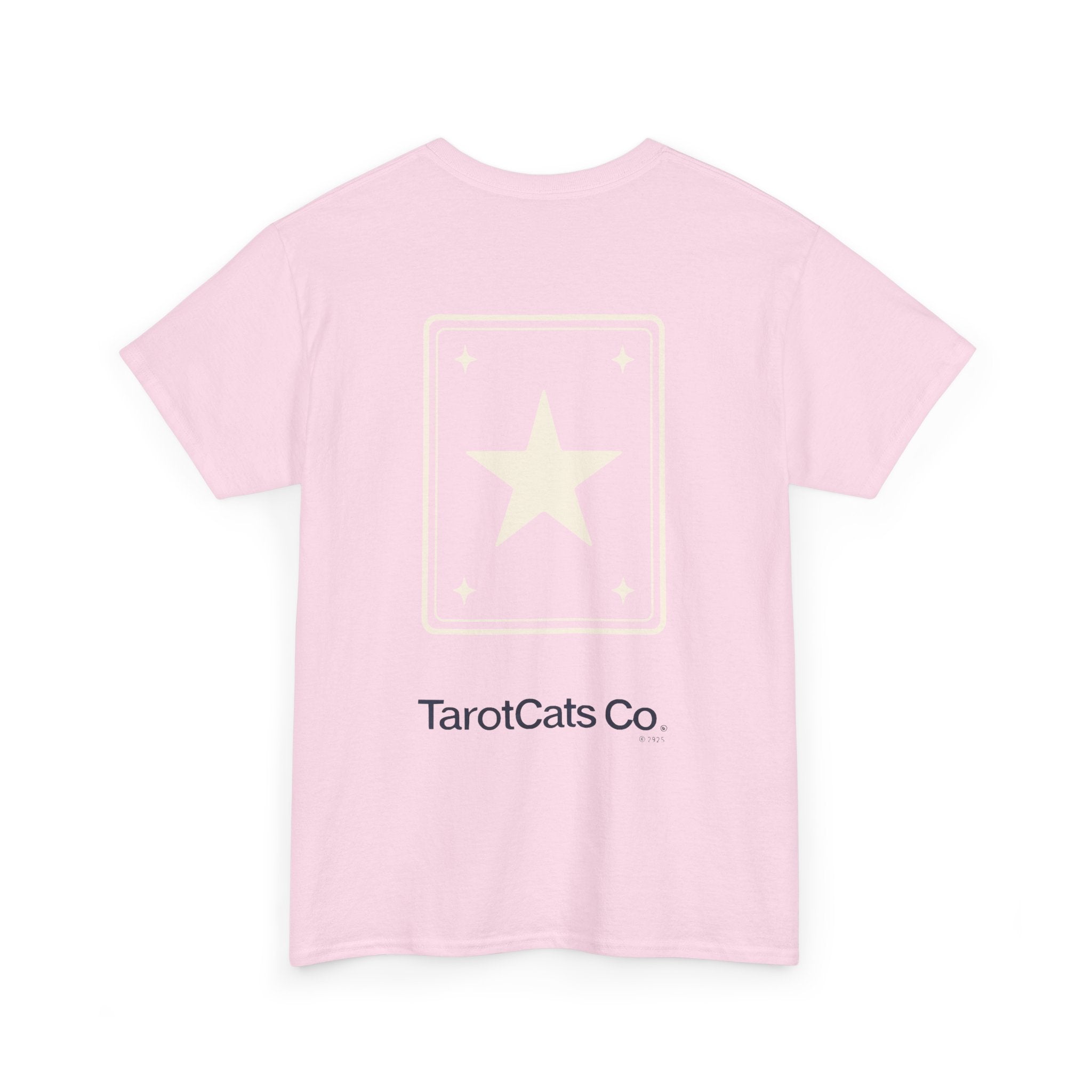 TarotCats Unisex Bohemian No 1 Heavy Cotton Tee Oeko Tex Certified Hundred Percent US Cotton - TarotCats Co.