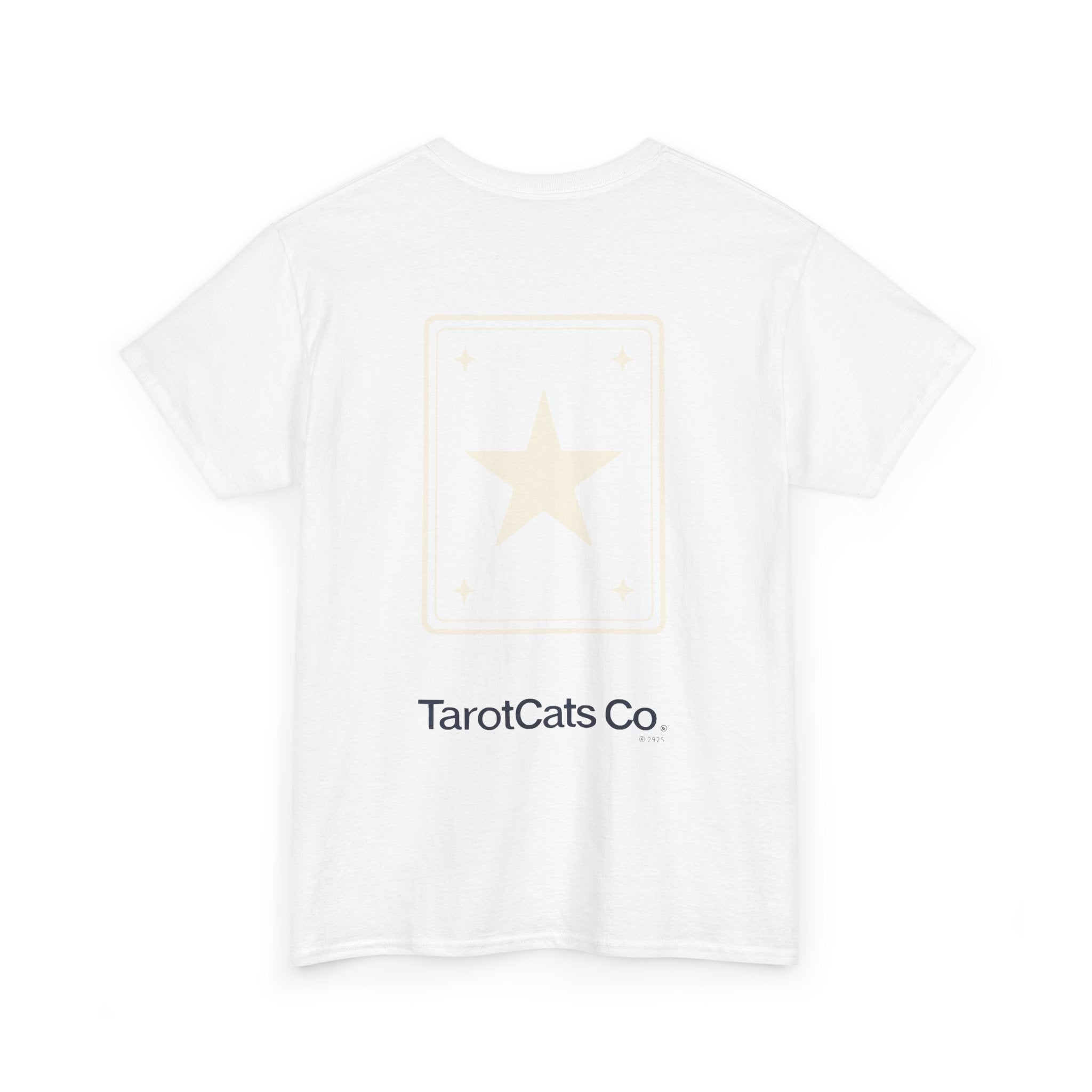 TarotCats Unisex Bohemian No 1 Heavy Cotton Tee Oeko Tex Certified Hundred Percent US Cotton - TarotCats Co.