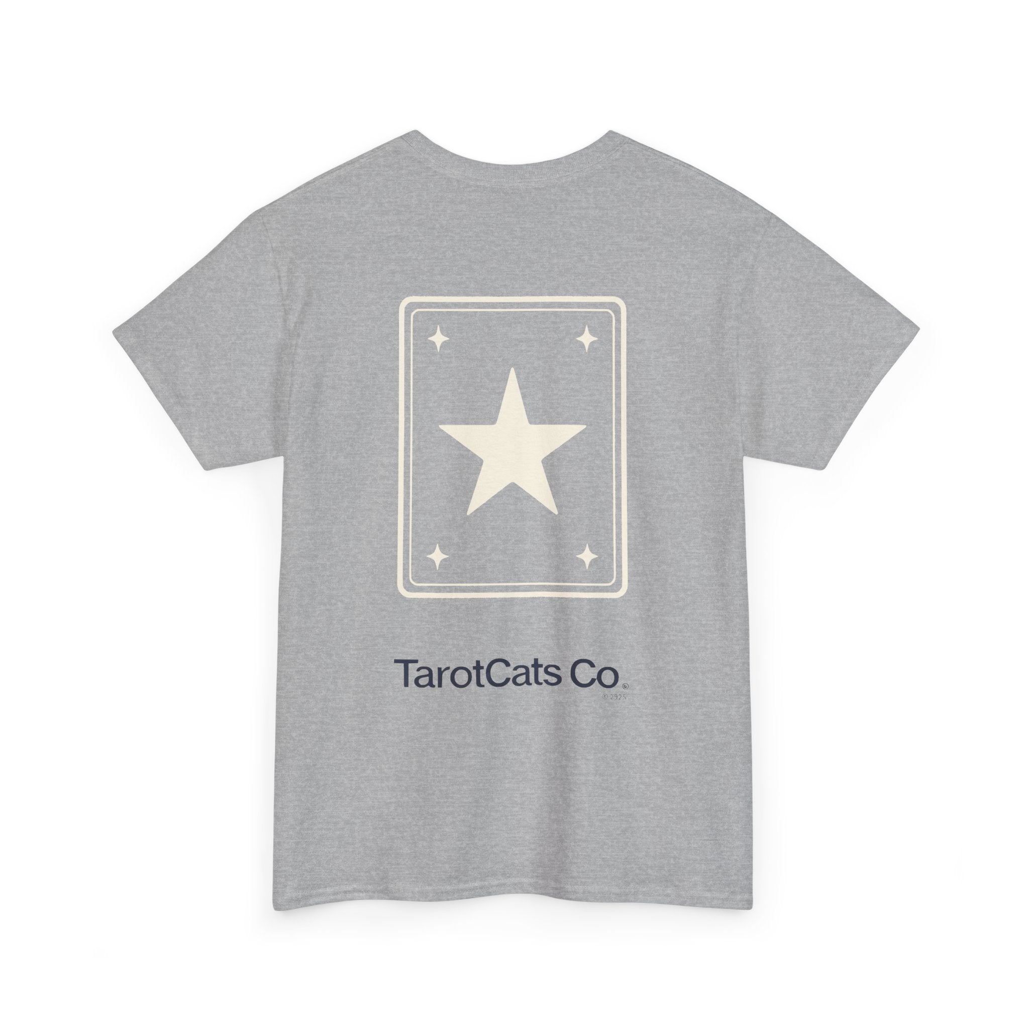 TarotCats Unisex Bohemian No 1 Heavy Cotton Tee Oeko Tex Certified Hundred Percent US Cotton - TarotCats Co.