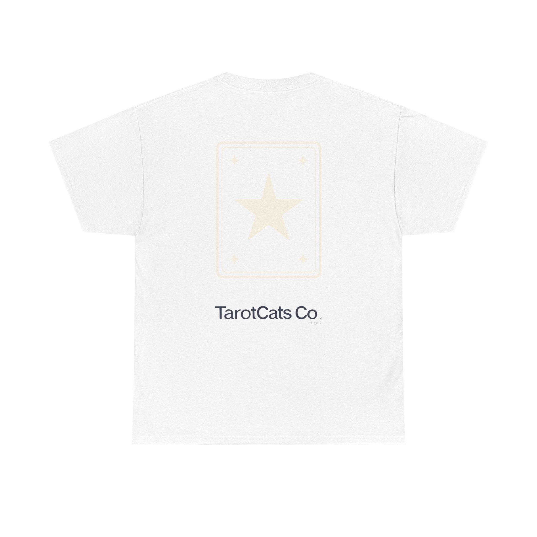 TarotCats Unisex Bohemian No 1 Heavy Cotton Tee Oeko Tex Certified Hundred Percent US Cotton - TarotCats Co.