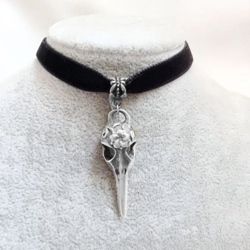 Triple Moon Choker Necklace - TarotCats Co.