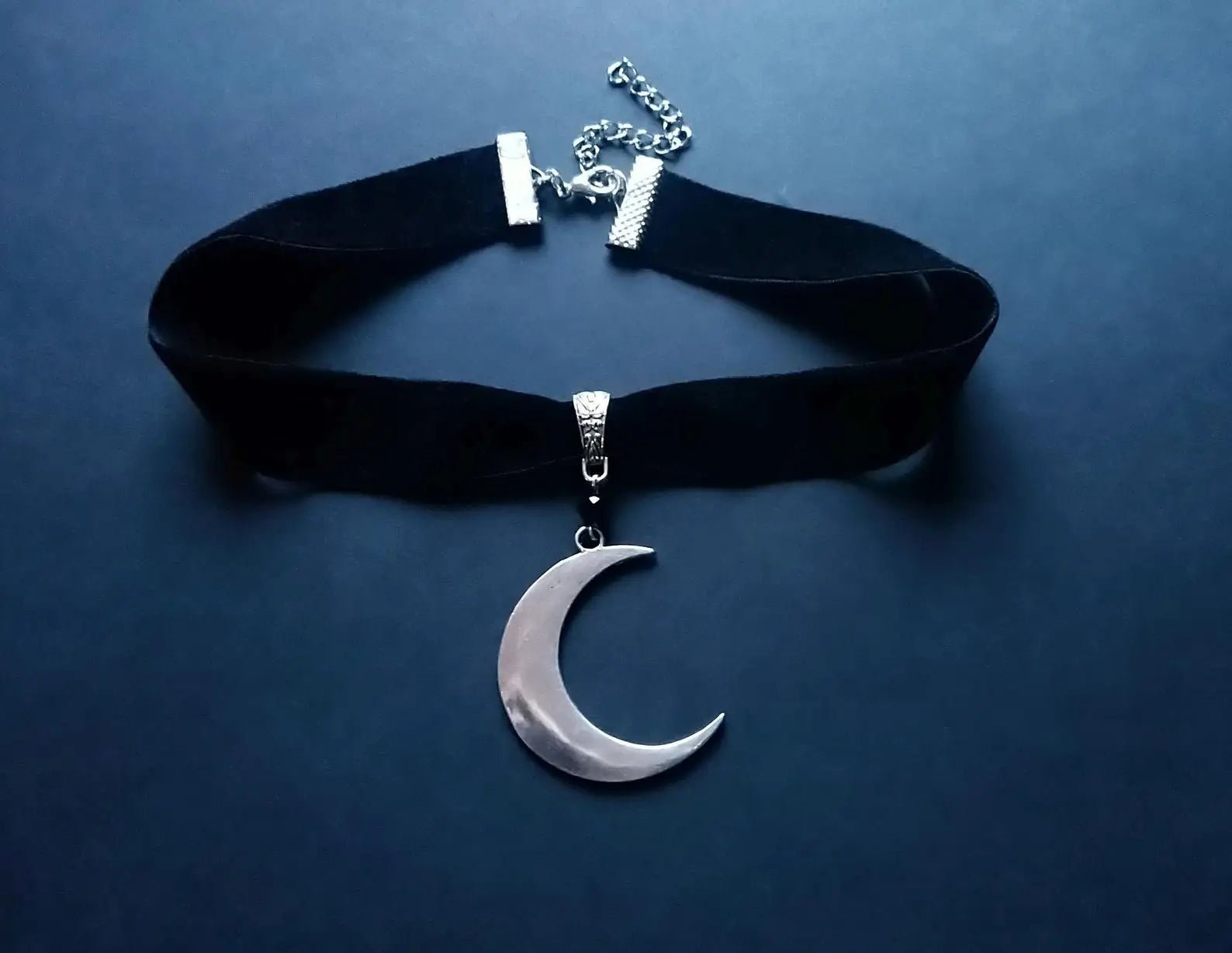 Triple Moon Choker Necklace - TarotCats Co.